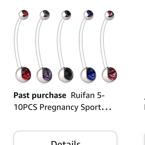 Maternity Belly Button Rings 3
